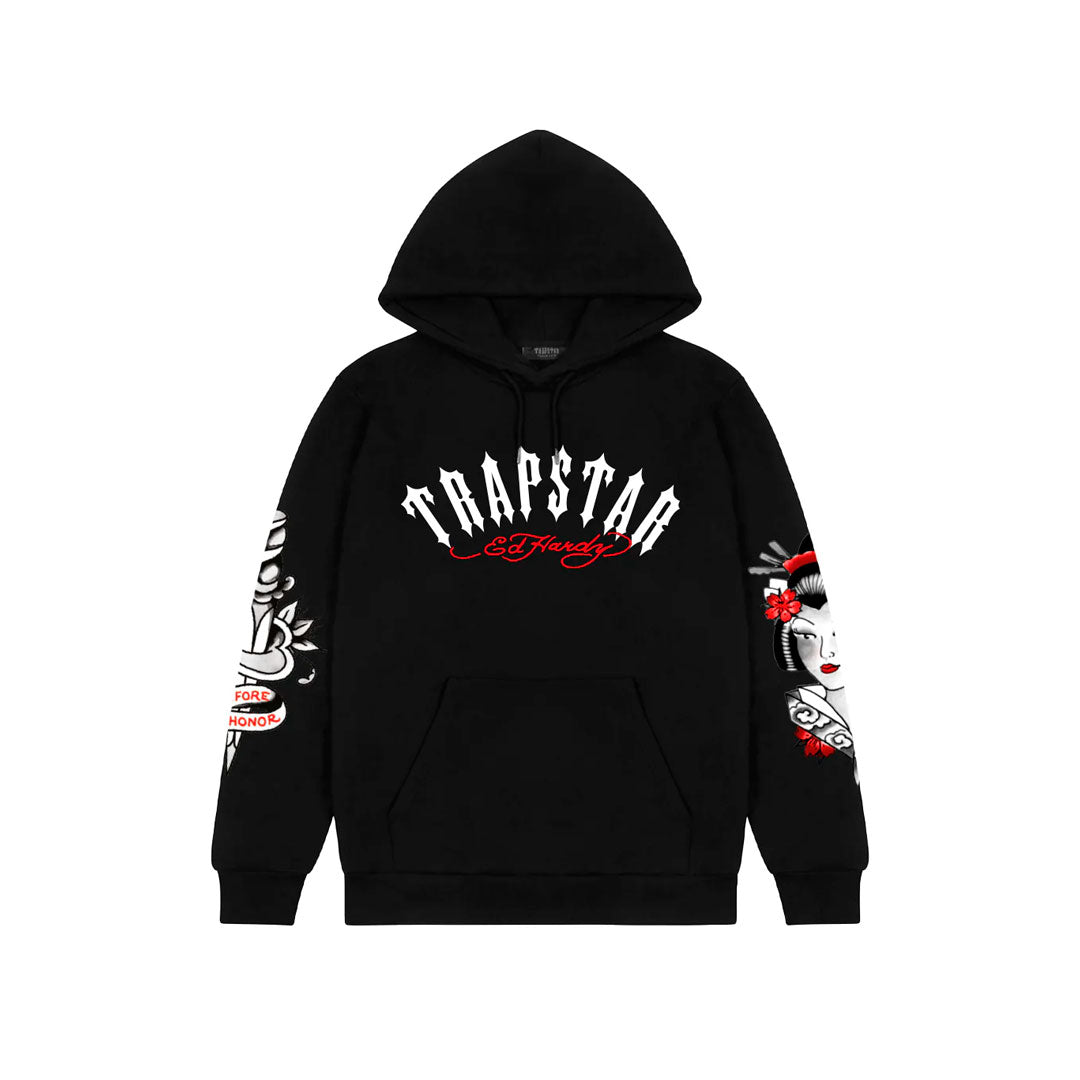 Hoodie Trapstar x Ed Hardy AOW