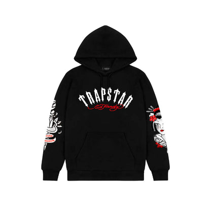 Hoodie Trapstar x Ed Hardy AOW