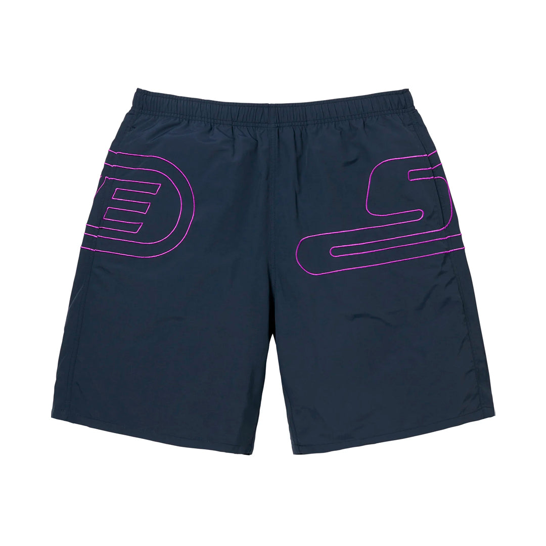 Short Supreme Big Logo en azul