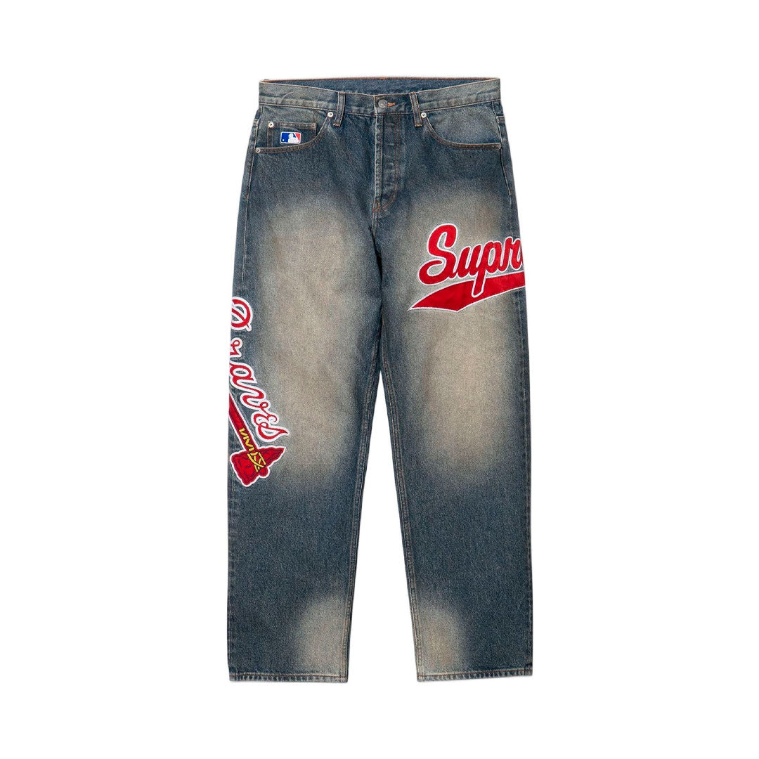 Pantalón Supreme®/Mitchell & Ness® Atlanta Braves