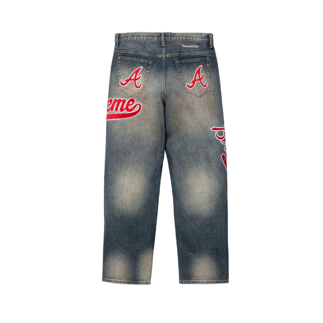 Pantalón Supreme®/Mitchell & Ness® Atlanta Braves