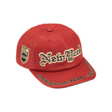 Gorro Supreme New York Leather Red