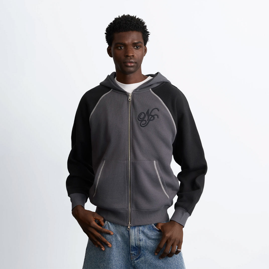 Campera Nude Project Team Zip-up Ash