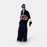 Campera Eme Studios Thrill Navy Knit