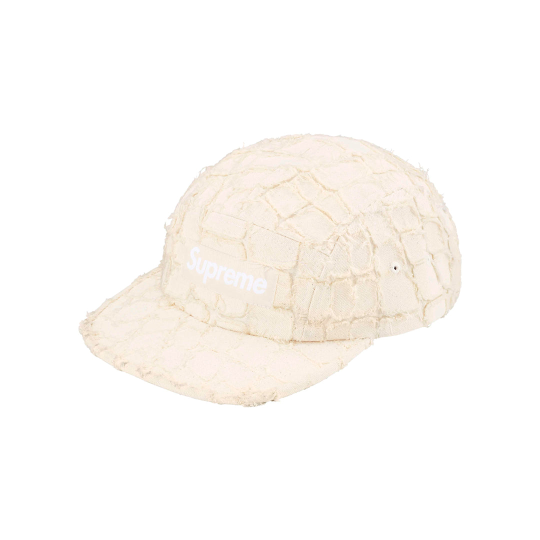 Gorro Supreme Frayed en beige