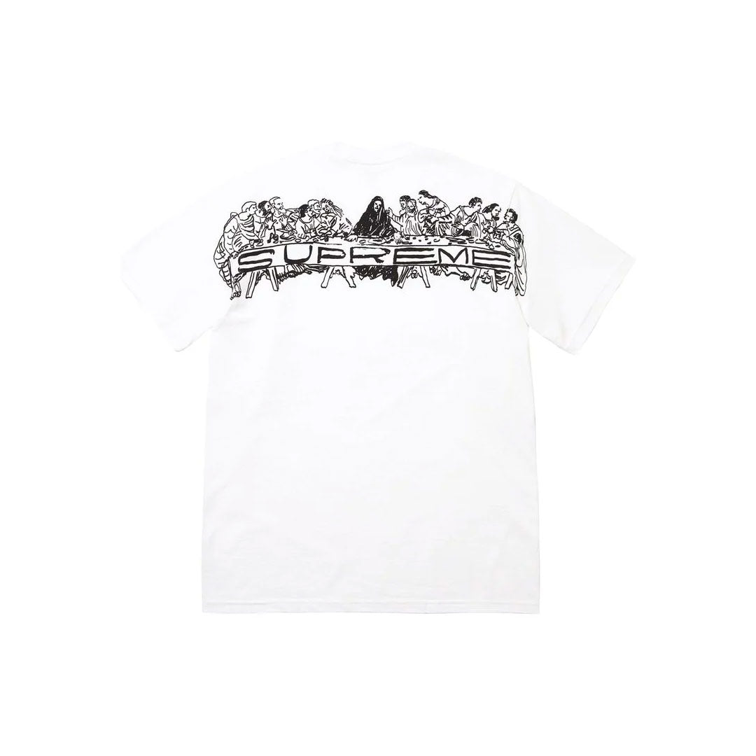 Camiseta Supreme Supper White