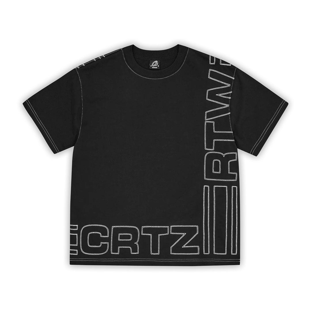 Camiseta Corteiz Outline Black
