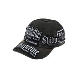 Gorro Supreme City Patches Black