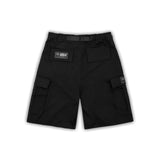 Short Corteiz Alcatraz Cargo Triple Black