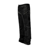 Pantalón Reputation Leather Cross Black