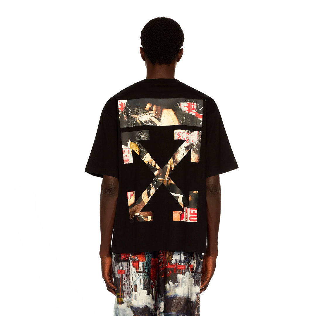 Camiseta Off-White Paint oversize