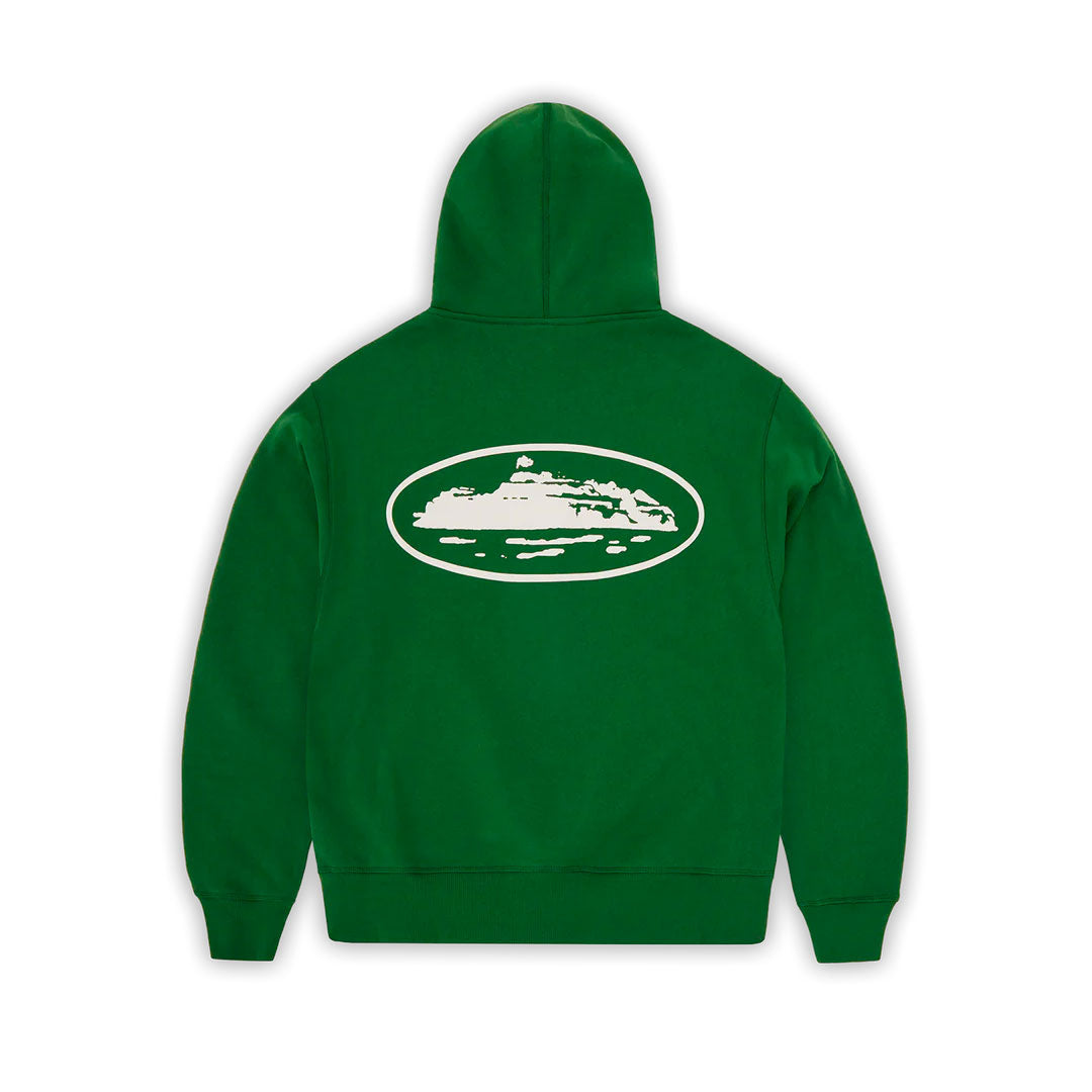 Campera Corteiz Island Puff en verde