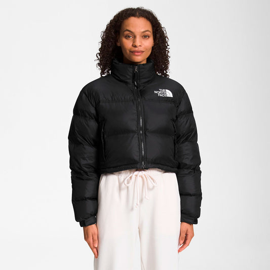 Campera 1996 the north face Retro Nuptse 700 short en negro