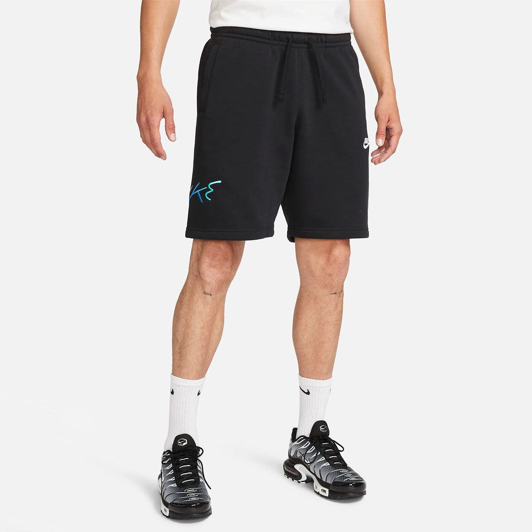 Short Nike embroidery en negro