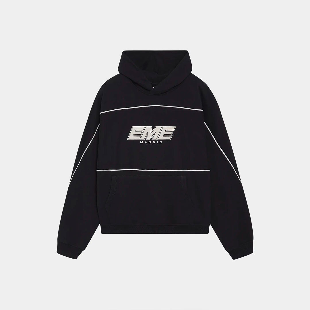 Hoodie Eme Studios Crossline Black