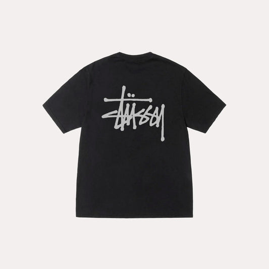 Camiseta Stussy Basic en negro v2