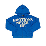 Campera Mixed Emotion End Rhinestone Blue