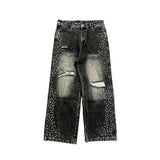 Pantalón Mixed Emotion Grey Baggy Jeans