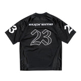 Camiseta Supreme x Jordan Warm Up Black
