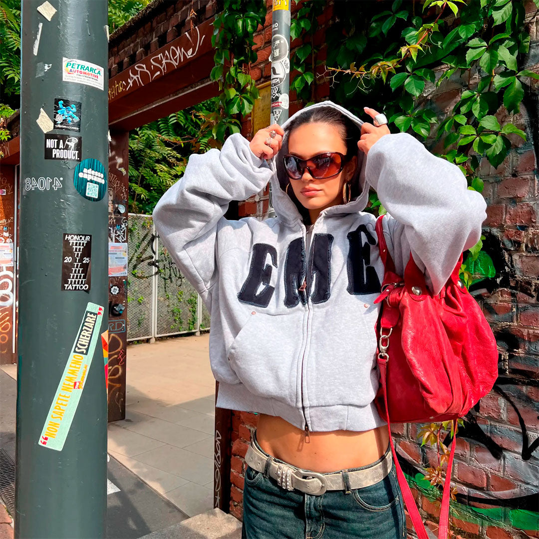 Campera Eme Studios Desire Heather Grey