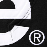 Campera Supreme Big Logo en negro