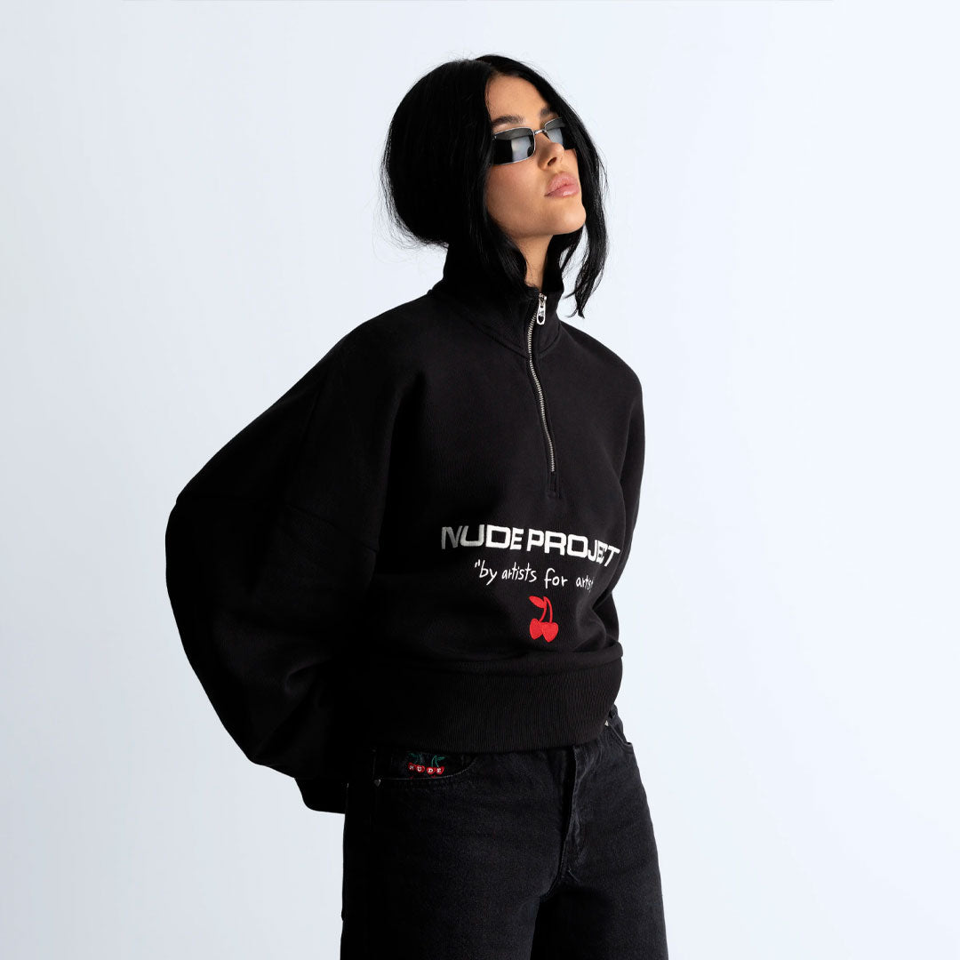 Buzo Nude Project Sport Quarter-Zip