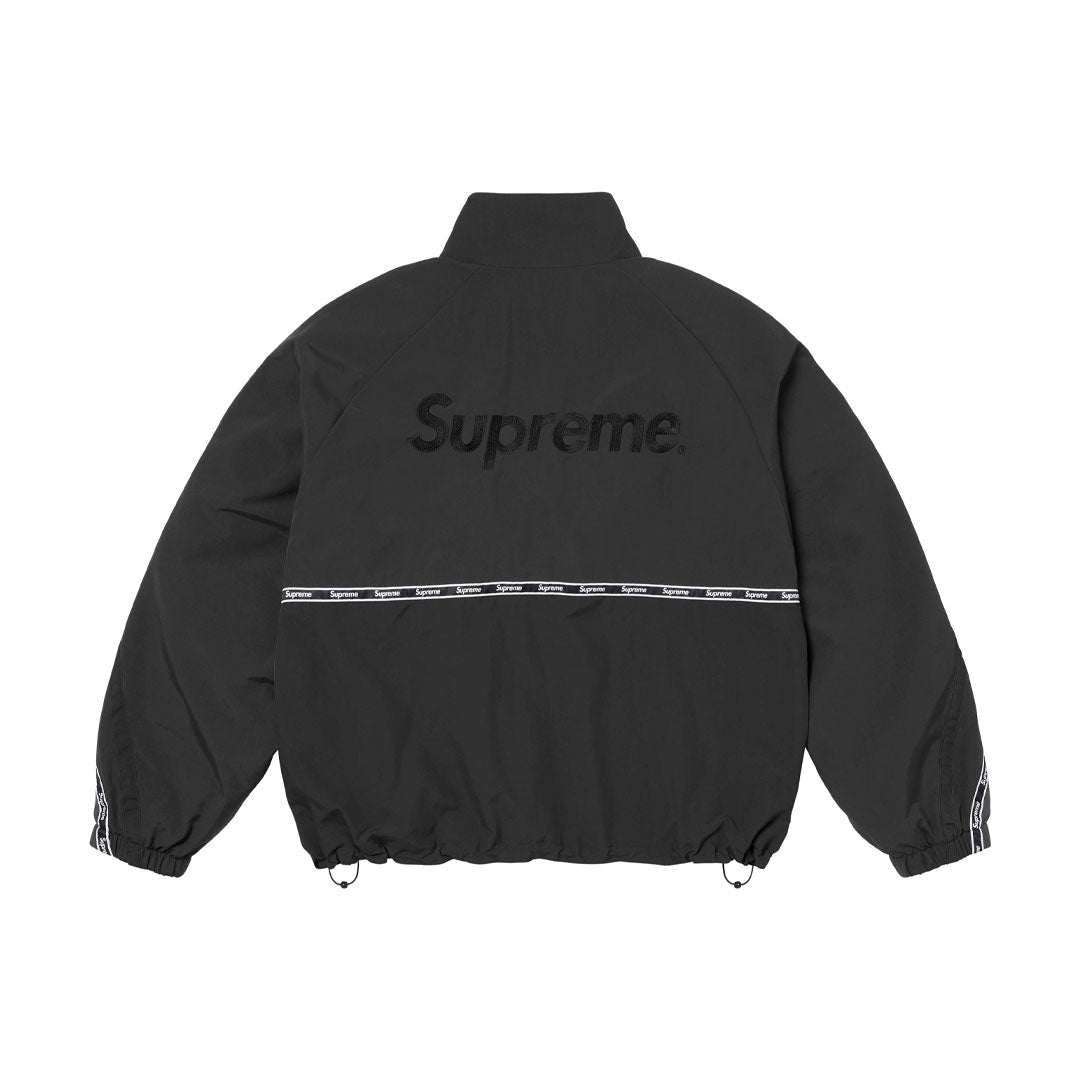 Campera Supreme Logo Taping Black
