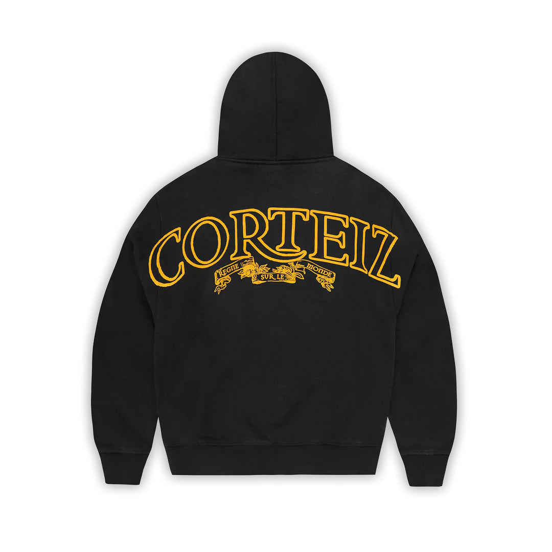 Campera Corteiz Superior Royale Zip en amarillo