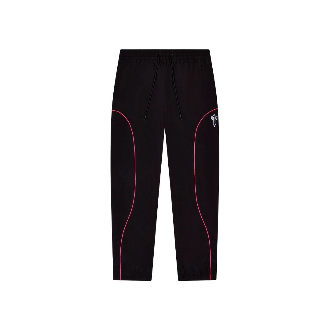 Conjunto Trapstar Foundation Shell Black/Pink