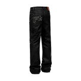 Pantalón Reputation Leather Cross Black