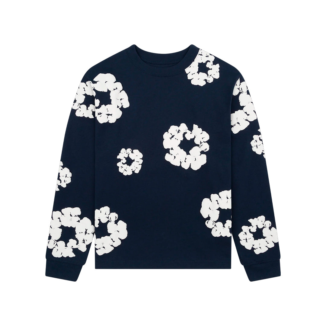 Camiseta Denim Tears manga larga en azul