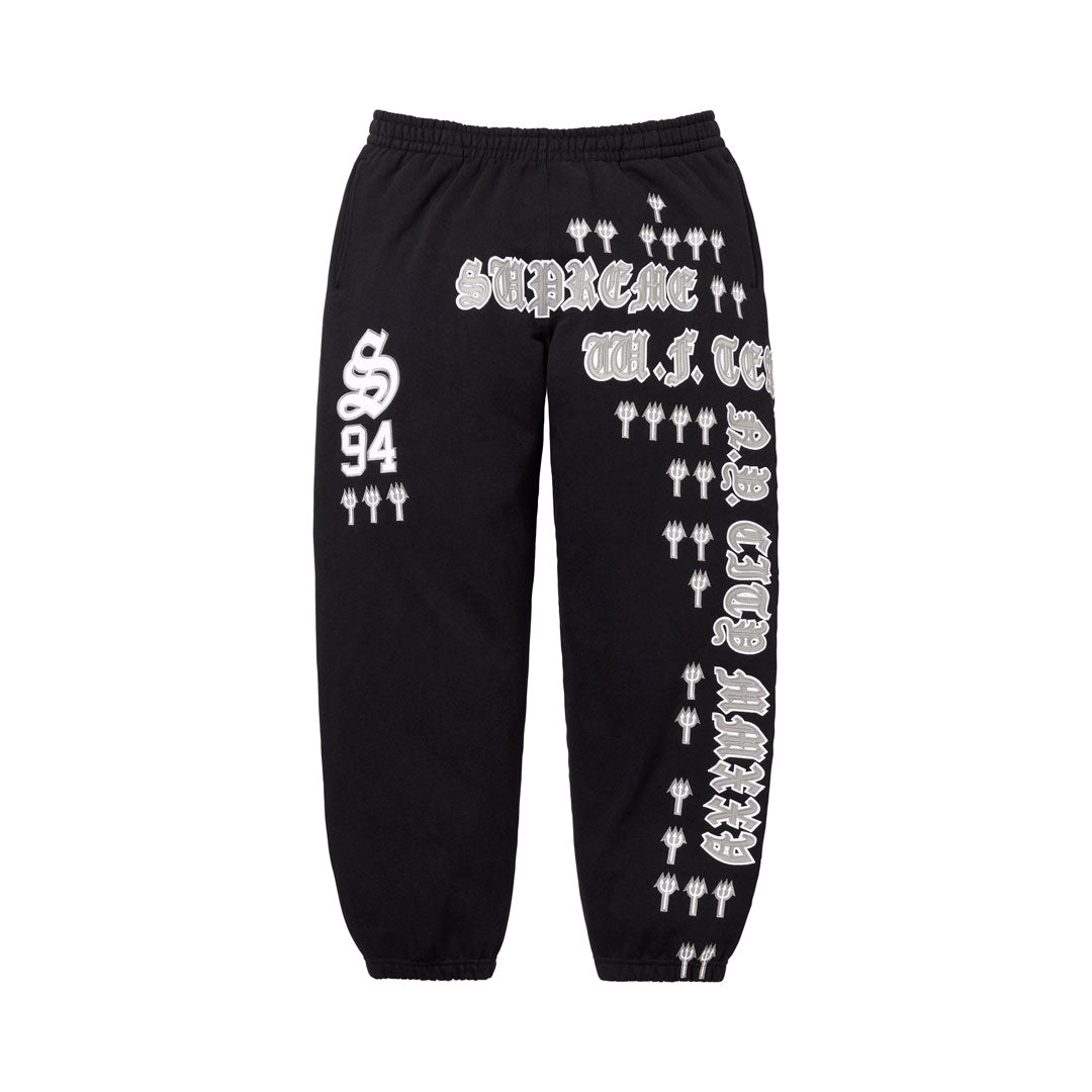 Pantalón Supreme League Champs en negro