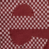 Camiseta Supreme Checkboard Burgundy