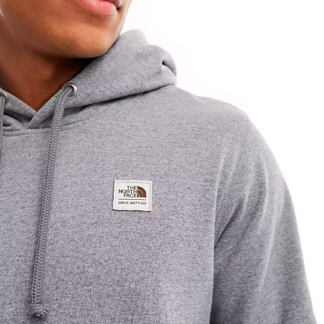 Hoodie the north face Heritage en gris v2