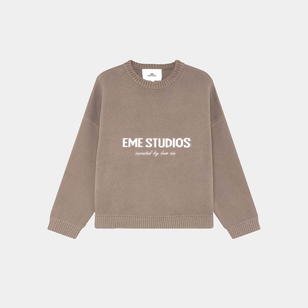 Sweater Eme Studios Master Muddy Brown