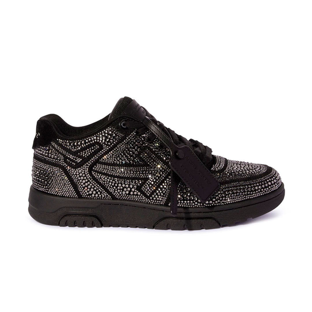 OFF-WHITE Out Of Office Strass Black