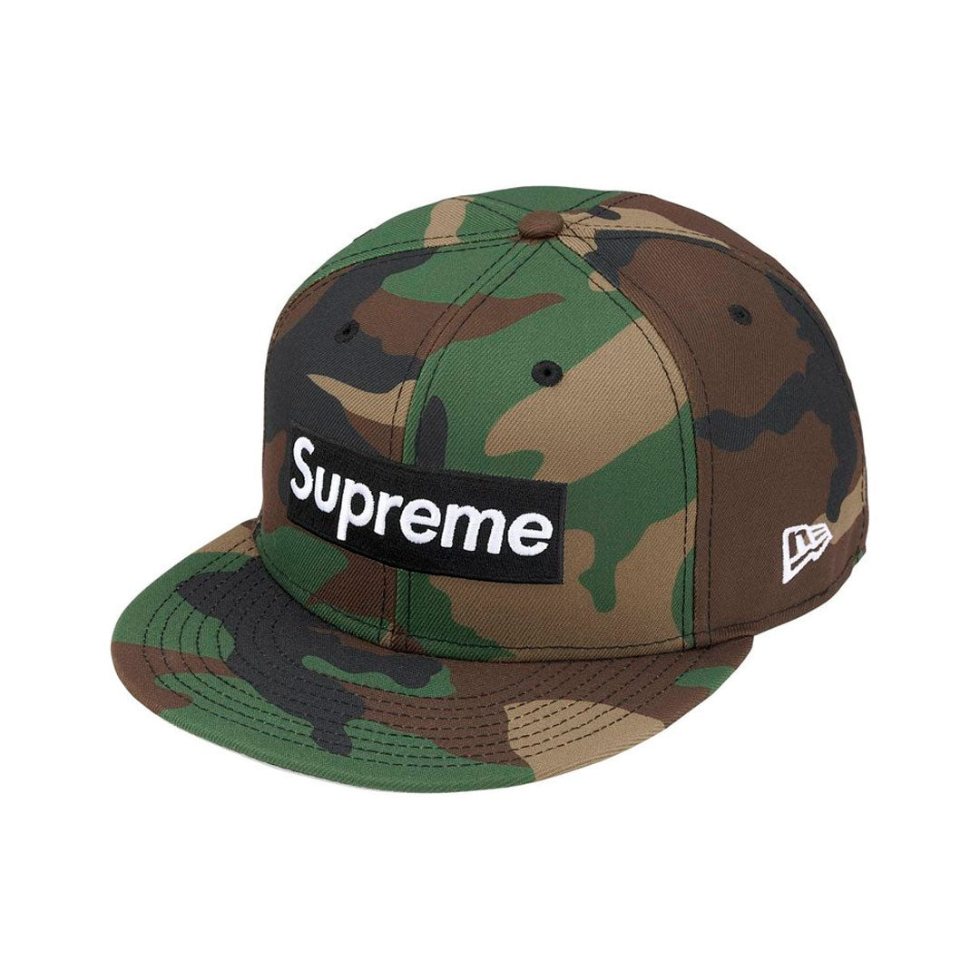 Gorro Supreme x New Era Rings Box Logo Camo
