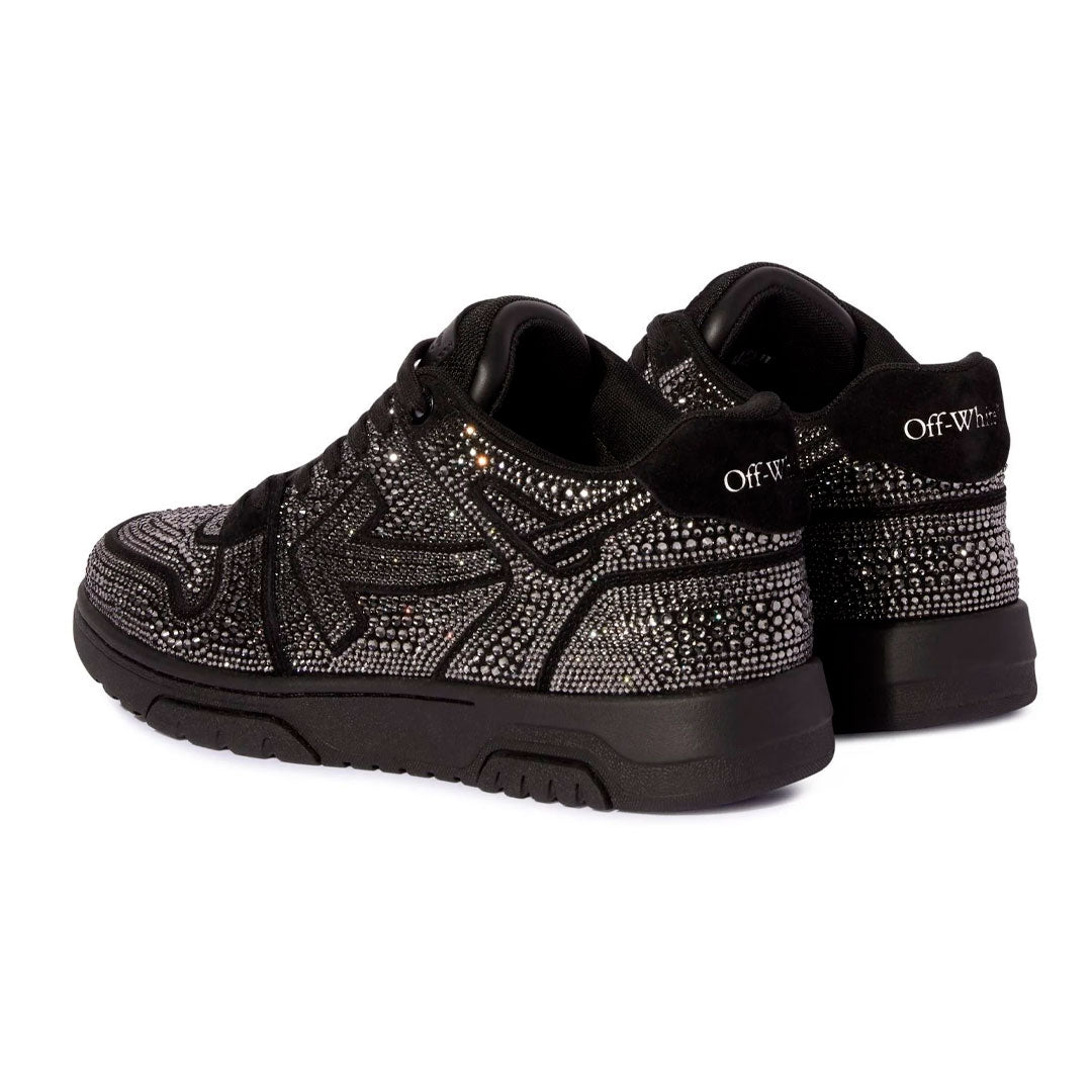OFF-WHITE Out Of Office Strass Black