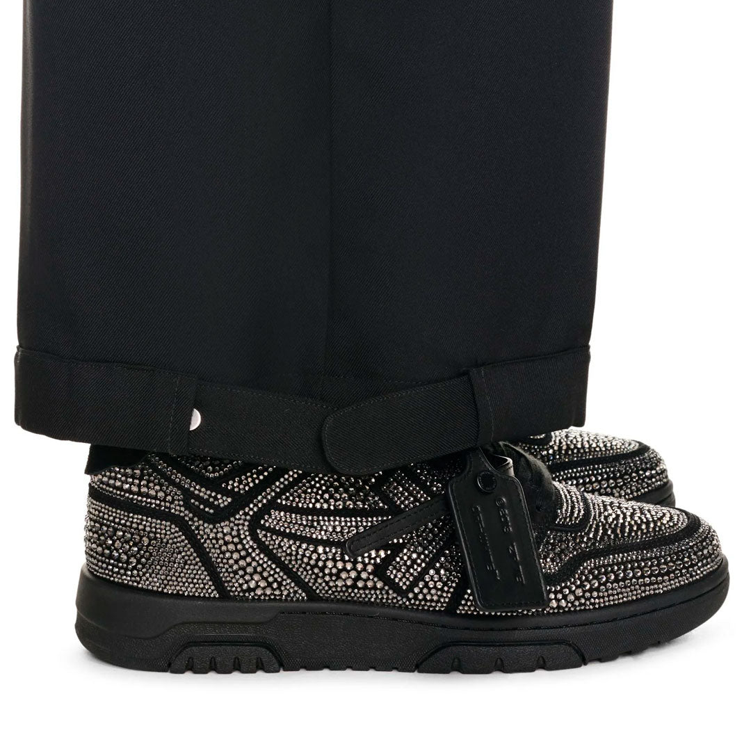OFF-WHITE Out Of Office Strass Black