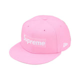Gorro Supreme x New Era Rings Box Logo Pink