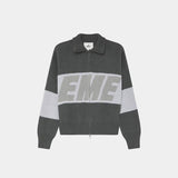 Campera Eme Studios Thrill Grandpa Grey Knit