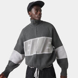 Campera Eme Studios Thrill Grandpa Grey Knit