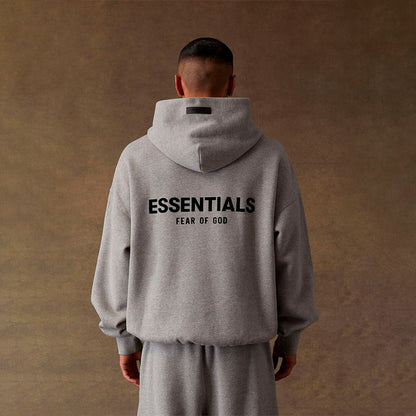 Hoodie Essentials Fear of God 'Dark Oatmeal' FW22