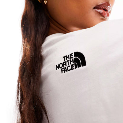 Camiseta the north face Oversize en blanco