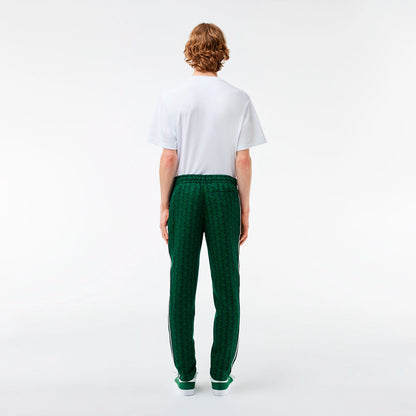 Pantalón Lacoste Paris Monogram en verde