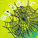 Hoodie Sp5der OG WEB V2 GRADIENT Acid Green