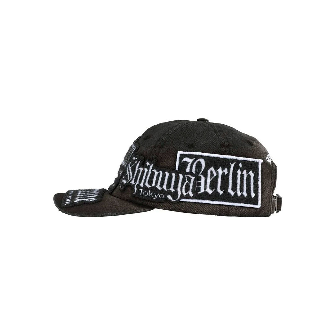 Gorro Supreme City Patches Black