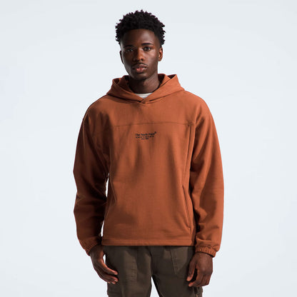 Hoodie the north face oversize Stratus en marron