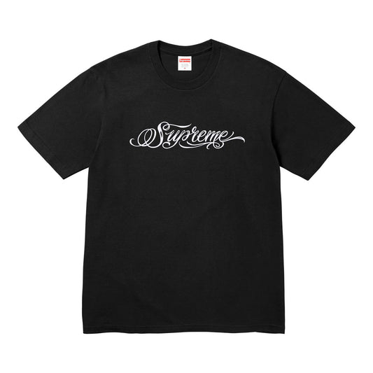 Camiseta Supreme Script en negro