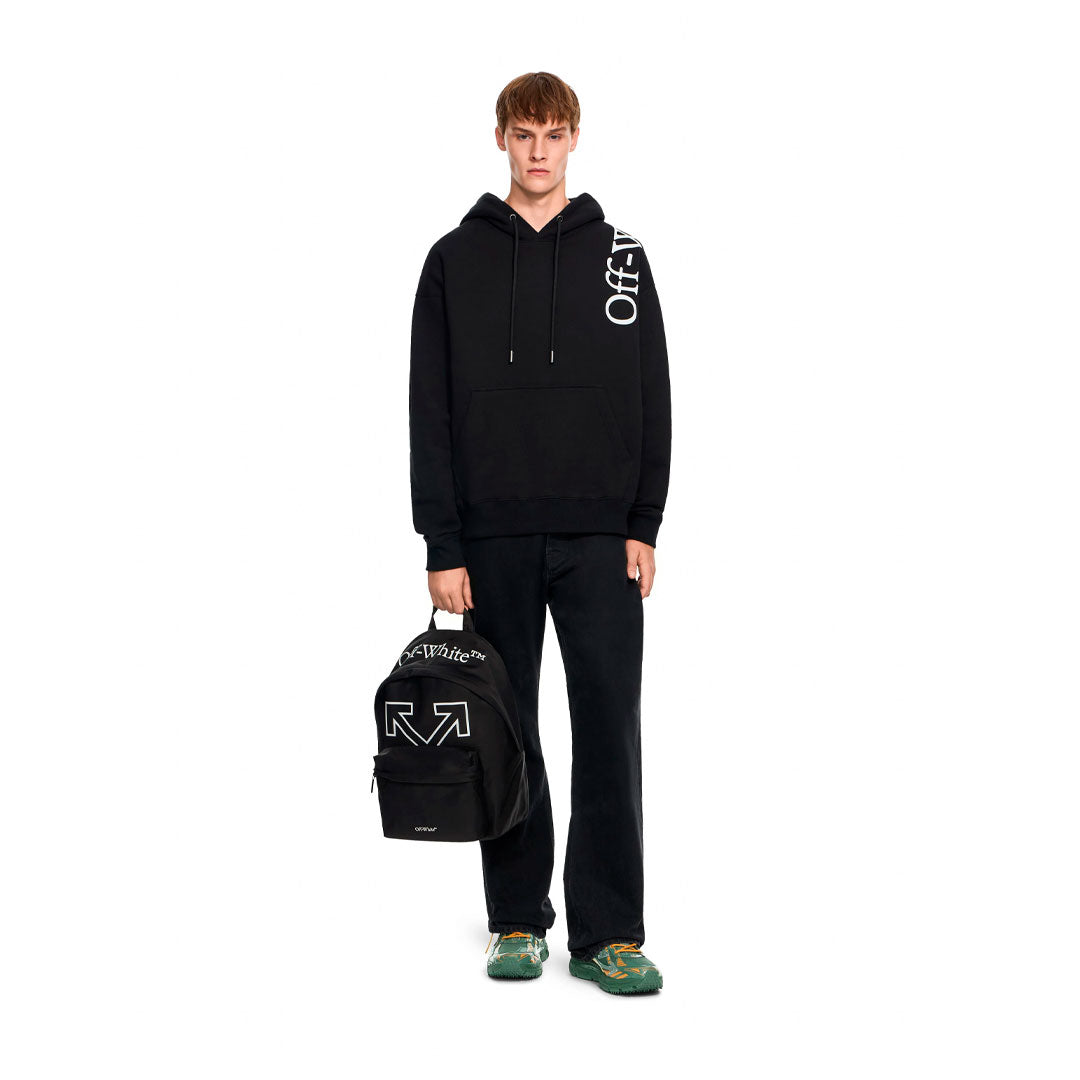 Hoodie Off-White Vertical Bookish
